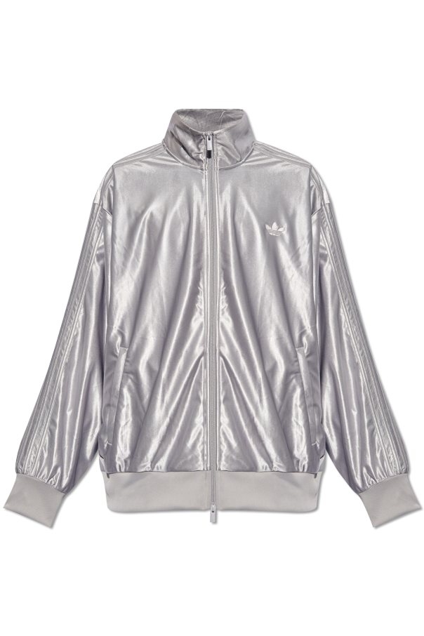 Silver Sweatshirt with logo ADIDAS Originals - Vitkac GB